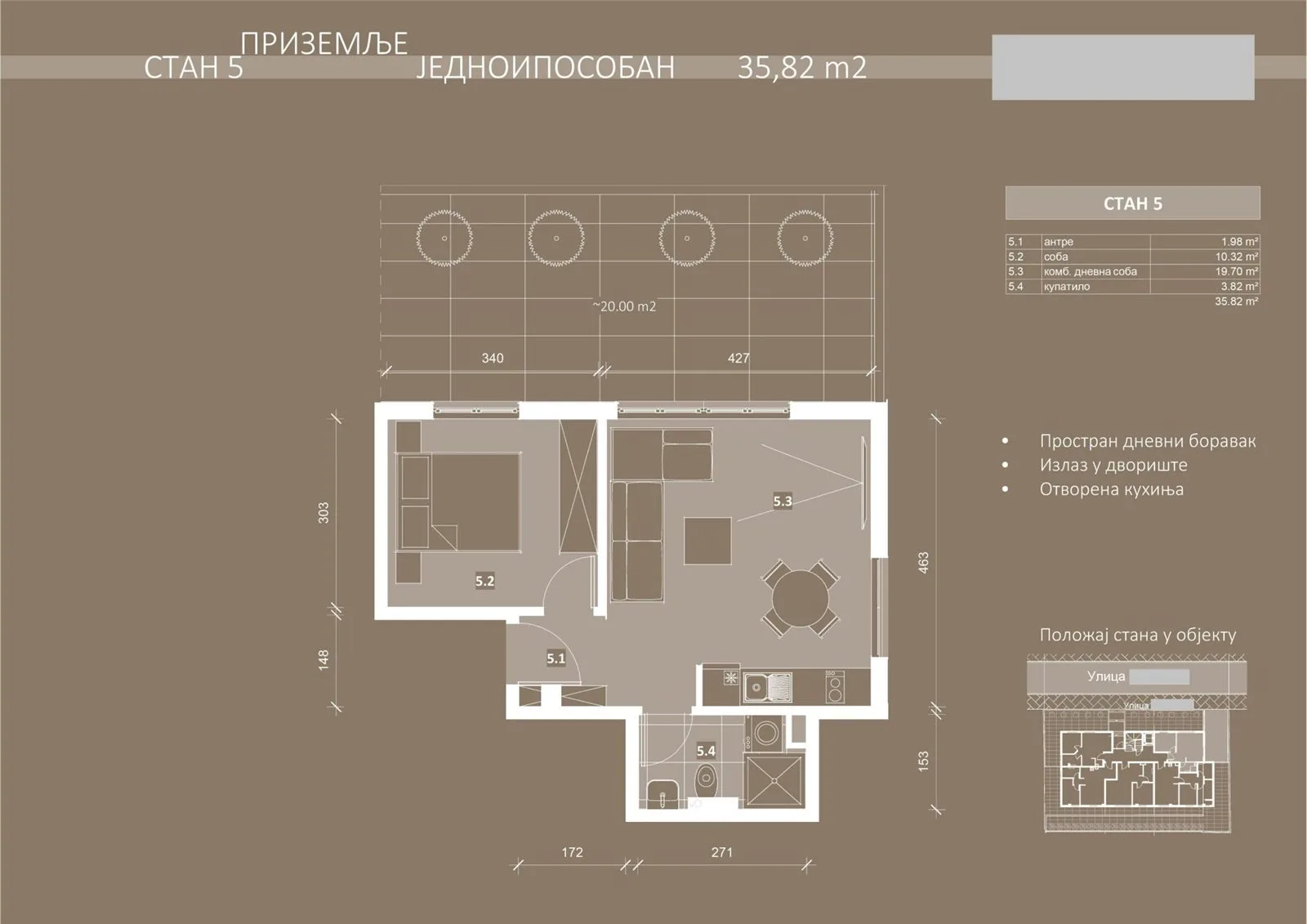 Extra lux stanovi kod Trosarine-bez provizije (3)