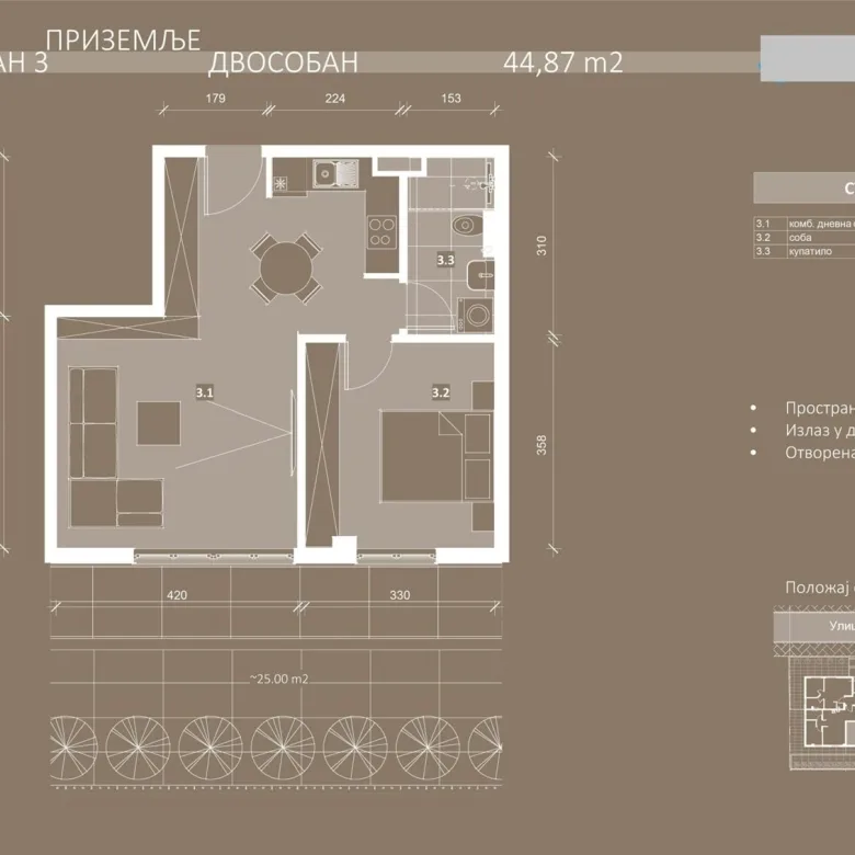 Extra lux stanovi kod Trosarine-bez provizije (5)